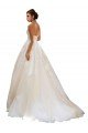 Outlet Sweetheart Ball Gown Tulle Wedding Dress with Lace Bodice