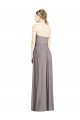 Outlet Sweetheart Neckline Long Full Length Chiffon Bridesmaid Dress