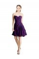 Outlet Draped Chiffon Long Sweetheart Cocktail Bridesmaid Dress