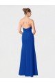 Outlet Full Length Sweetheart Chiffon Bridesmaid Dress with Ruched Bodice