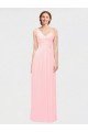 Outlet One Shoulder Twisted Waist Sweetheart Chiffon Bridesmaid Dress