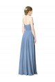 Outlet Draped Strapless Sweetheart Full Length Chiffon Bridesmaid Dress