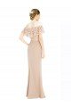 Outlet Off the Shoulder Sleeves Sheath Chiffon Bridesmaid Dress / Prom Dress