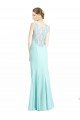Outlet Ruched Bodice Sweetheart Chiffon Bridesmaid Dress with Lace Back