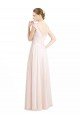 Outlet Sweetheart A-Line Chiffon Bridesmaid Dress with Ruched Lace Bodice
