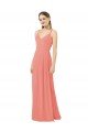 Outlet Flirty Chiffon Bridesmaid Dress with Modern Back Detail