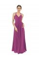 Outlet Sassy Chiffon Bridesmaid Dress with Halter Neckline