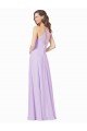 Outlet Simple Chiffon Bridesmaid Dress with Pocket