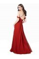 Outlet Cold Shoulder Chiffon Bridesmaid Dress