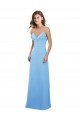 Outlet Slim Chiffon Bridesmaid Dress with Ruffled Sweetheart Neckline