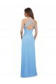 Outlet Slim Chiffon Bridesmaid Dress with Ruffled Sweetheart Neckline