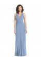 Outlet V-Neck Halter Back Straps Chiffon Formal Bridesmaid Dress