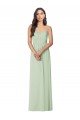 Outlet Strapless Sweetheart All-Over Shirring Chiffon Bridesmaid Dress
