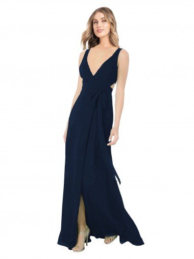 Outlet Bridesmaid Dresseschiffon Wrap Bridesmaid Dress