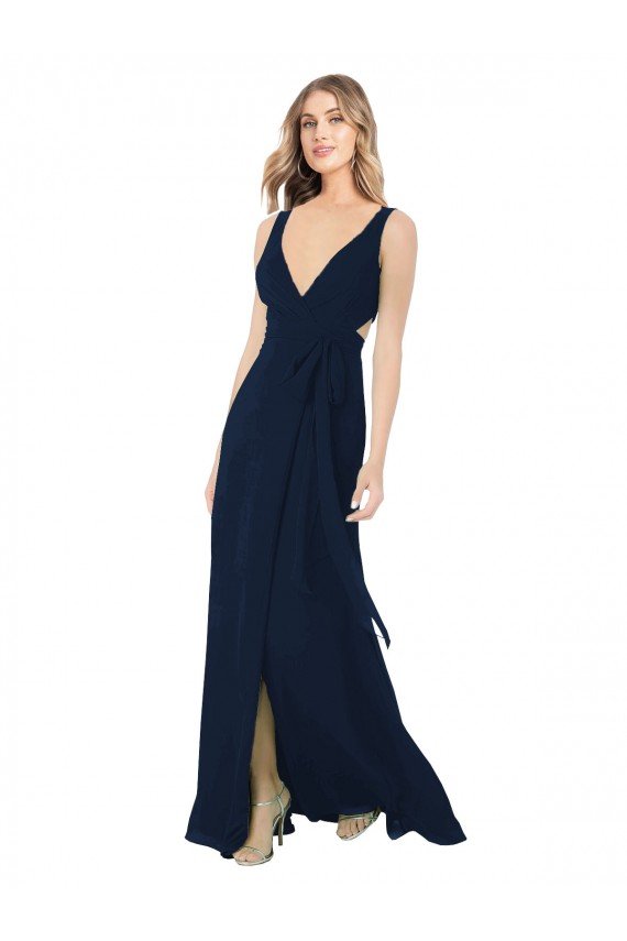 Outlet Bridesmaid Dresseschiffon Wrap Bridesmaid Dress