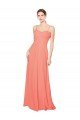 Outlet Empire Waist Spaghetti Straps Sweetheart Chiffon Bridesmaid Dress