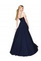 Outlet Sweetheart High Neck Sequin Top Long Chiffon Bridesmaid Dress / Prom Dress