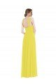 Outlet Wide Strap Sweetheart Maxi Bridesmaid Dress