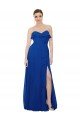 Outlet Ruffled Chiffon Strapless Bridesmaid Dress
