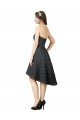 Outlet Lace Cocktail Bridesmaid Dress with Hi-Low Hemline