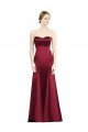 Outlet Sweetheart Neckline Bridemaid Dress with Hips Seamed Detail