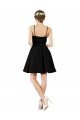 Outlet Halter Neck Short Knee Length Satin Cocktail Bridesmaid Dress