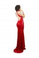 Outlet Halter High Neck Mermaid Open Back Formal Sequin Bridesmaid Dress / Prom Dress
