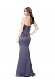 Outlet Fit and Flare Formal Silky Satin Bridesmaid Dress / Prom Dress