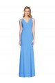 Outlet Flattering Trumpet Long Sleeveless Bridesmaid Dress / Prom Dress with Open Back