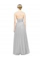 Outlet Long Twisted Sweetheart Neckline Tulle Bridesmaid Dress