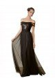 Outlet Off The Shoulder Sequined Lace Tulle Bridesmaid Dress
