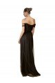 Outlet Off The Shoulder Sequined Lace Tulle Bridesmaid Dress