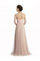 Outlet Sweetheart A-Line Tulle Draped Bridesmaid Dress