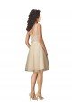 Outlet Tulle Bridesmaid Dress with Embroidery and Beading