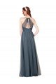 Outlet Beach-inspired Sweetheart Tulle Long Bridesmaid Dress