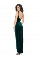 Outlet One Shoulder Velvet Front Wrap Bridesmaid Dress / Prom Dress 