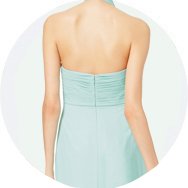Outlet Low Back Bridesmaid Dresses
