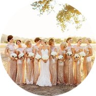 Outlet Gold Bridesmaid Dresses