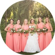 Outlet Orange Bridesmaid Dresses